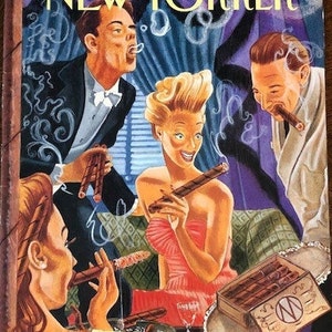 Vintage magazine The New Yorker 1996 Iconic Journalism & Cartoons - Collectible Issue Gift for magazine lovers!