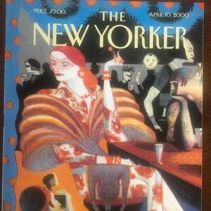 The cover's just the beginning - The New Yorker magazine Iconic Journalism & Cartoons - Collectible Issue Gift for magazine lovers!