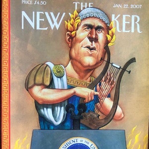 The cover's just the beginning - The New Yorker 2007 Iconic Journalism & Cartoons - Collectible Issue Gift for magazine lovers!