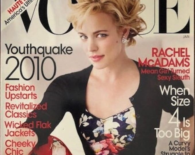 Own a piece of Vogue history -Magazine VOGUE Us cover Rachel-Iconic Style Fashion Covers Photography Models & Editorials