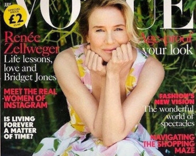 Vogue UK magazine 2016