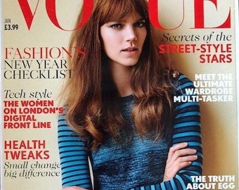 Pre-Owned Magazine Vogue 2015 cover Freha-Iconic Style Fashion Covers Photography Models & Editorials