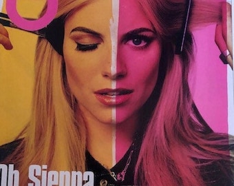 Vintage rare fashion magazine i-D 2004 COVER Sienna Miller-Youth Culture & Fashion- Iconic Style Photography- Collectible Magazine