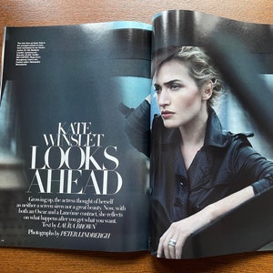Omslagsbild för begagnad tidskrift Harper's Bazaar KATE WINSLET bild 4