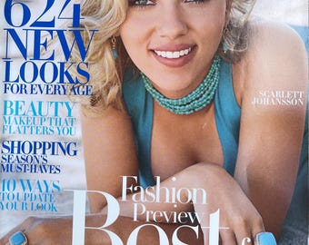 Pre-Owned Fashion rare magazine Harper's Bazaar 2005 - cover Scarlett Johansson