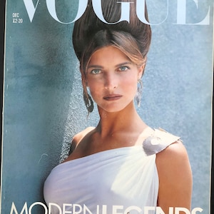 Pre-Owned magazine VOGUE December 1988 - cover Stephanie Seymour