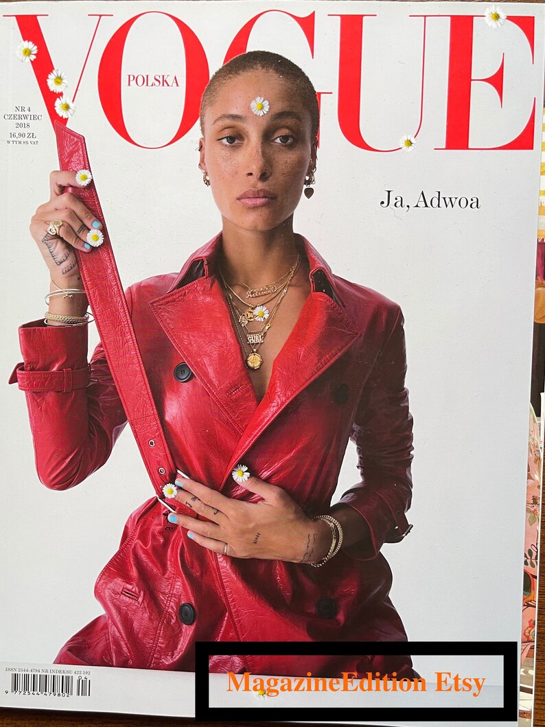 Vogue Poland cover Yes, Adwoa image 1