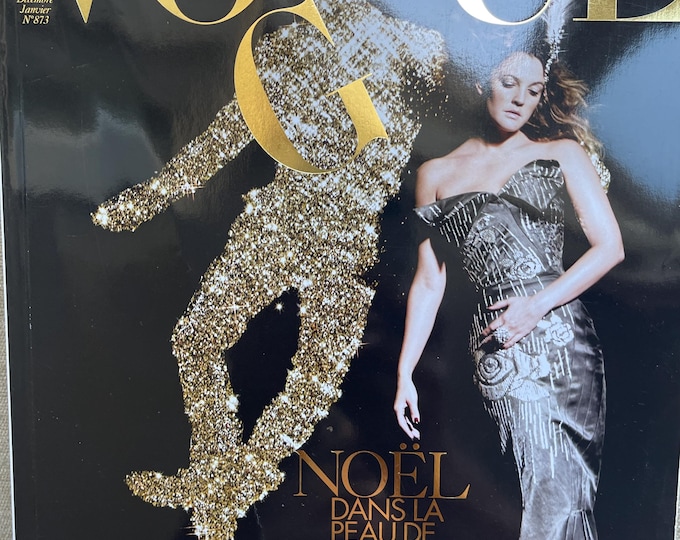 Pre-Owned magazine Vogue Paris 2006 cover Drew Barrymore Iconic style & Cover Photography Fashion Models!