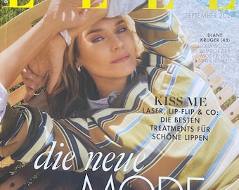For Women who read fashion -ELLE magazine German edition Diane Kruger