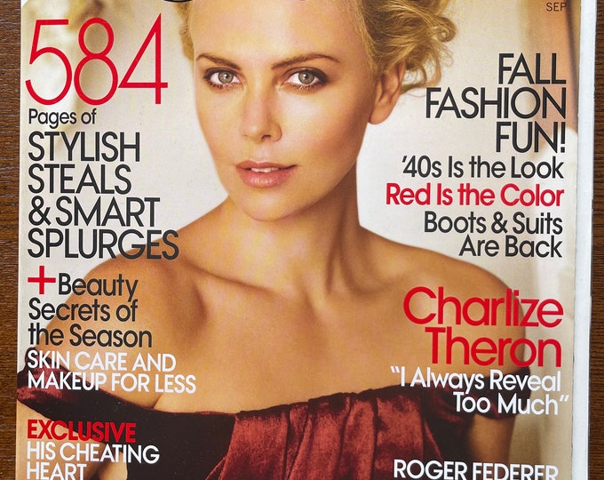 Own a piece of Vogue history -Vogue US September 2009 584 pages!-Iconic Style Fashion Covers Photography Models & Editorials