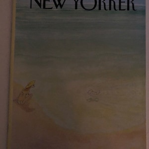 The cover's just the beginning - The New Yorker Iconic Journalism & Cartoons - Collectible Issue Gift for magazine lovers!