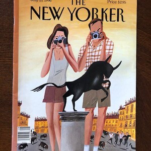 The cover's just the beginning - The New Yorker 1996 Iconic Journalism & Cartoons - Collectible Issue Gift for magazine lovers!