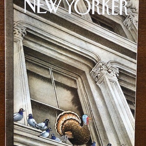 The cover's just the beginning - The New Yorker 2008 Iconic Journalism & Cartoons - Collectible Issue Gift for magazine lovers!