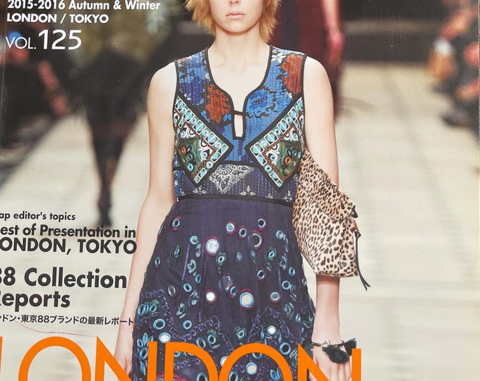 Runway-focused Fashion magazine Gap Press magazine Pret a Porter London Tokyo collections reports