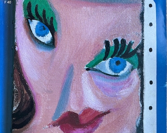 Own a piece of Vogue history -Vintage rare fashion Magazine Vogue Paris December 1985/Jan'86 David Hockney cover!