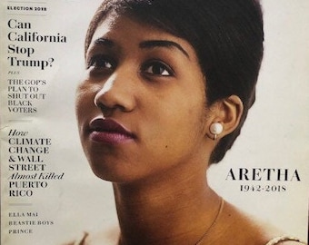 Music Culture - Magazine Rolling Stone cover ARETHA 1942-2018-Vintage Music & Pop Culture - Iconic Interviews - Covers-Collectible Issue