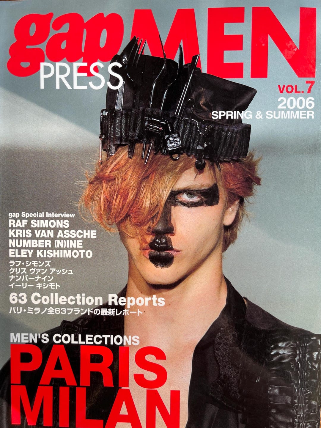 gap PRESS　2004 vol.56 Pre-owned Fashion Magazine Gap Press MEN Collections Reports Paris