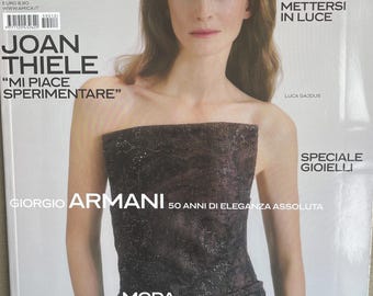 Pre-Owned rare fashion magazine AMICA 2025 Cover Luca Gajdus