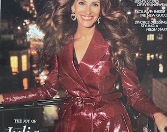 Own a piece of Vogue history -Magazine Vogue British cover Julia Roberts-Iconic Style Fashion Covers Photography Models & Editorials