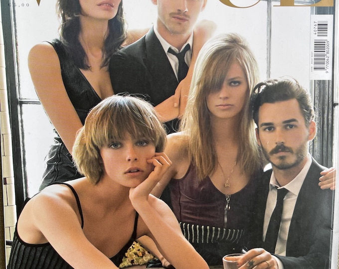 Pre-Owned Magazine Vogue Italia 2014 cover by Steven Meisel-Iconic Style Fashion Covers Photography Models & Editorials