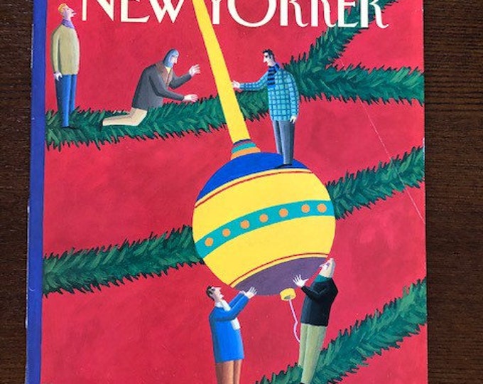 The cover's just the beginning - The New Yorker 1999 Iconic Journalism & Cartoons - Collectible Issue Gift for magazine lovers!