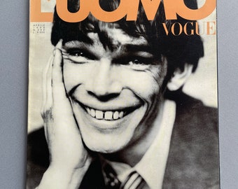 Vintage-Magazin L'UOMO VOGUE April 1998 Cover Blly White