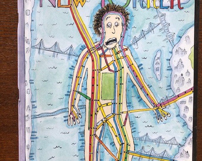 The cover's just the beginning - The New Yorker 2008 Iconic Journalism & Cartoons - Collectible Issue Gift for magazine lovers!