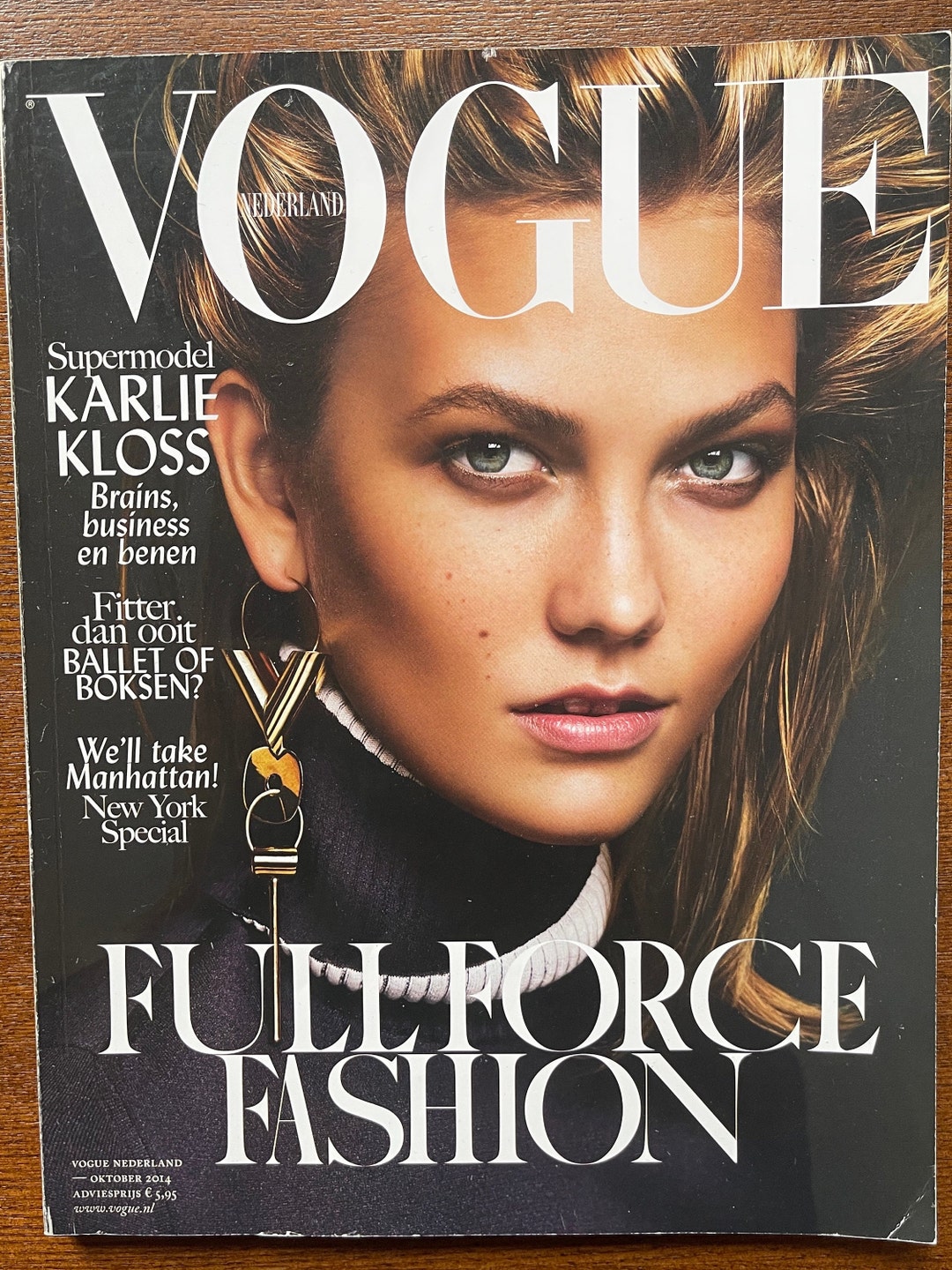 VOGUE US 2015年10冊セット Pre-owned Vogue Netherlands - Etsy Norway