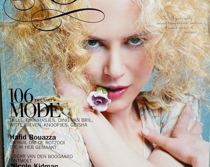 Pre-Owned fashion magazine Netherlands La vie en Rose -Iconic Covers & Editorials-Fashion Style Photography