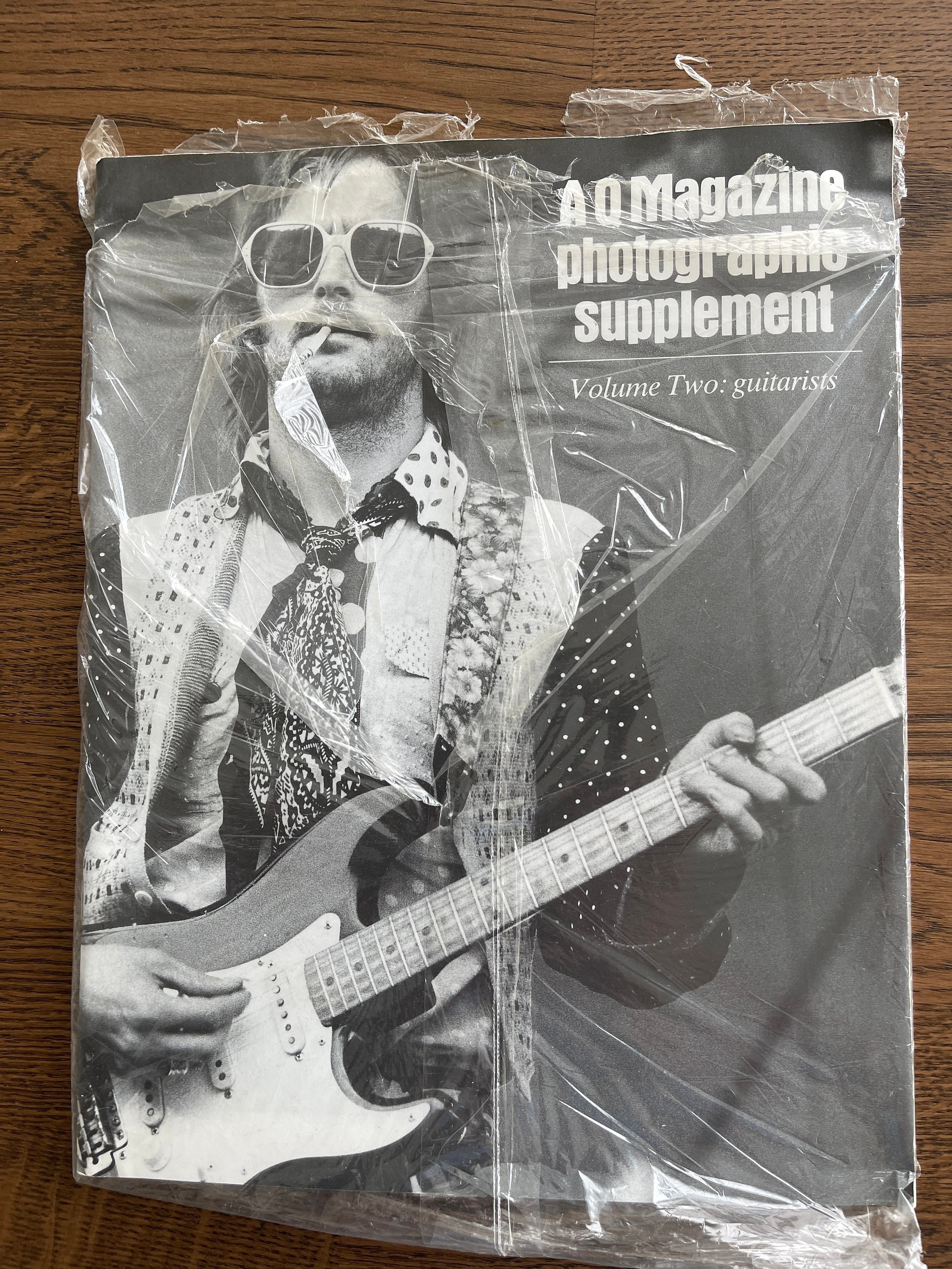 Music Culture - Vintage rare Q magazine 1988 & A Q magazine photographic supplement, volume Two guitarists!-Iconic Music History