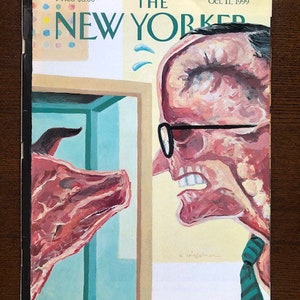 The cover's just the beginning - The New Yorker 1999 Iconic Journalism & Cartoons - Collectible Issue Gift for magazine lovers!