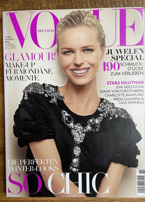 Own a Piece of Vogue History -vogue Deutsch Magazine Cover