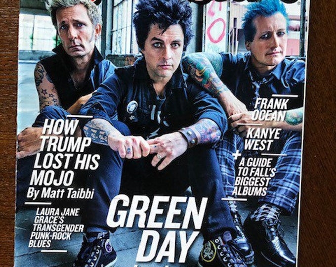 Pre-Owned Rollingstone magazine-Vintage Music & Pop Culture - Iconic Interviews Covers-Collectible Back Issue-Iconic Music History