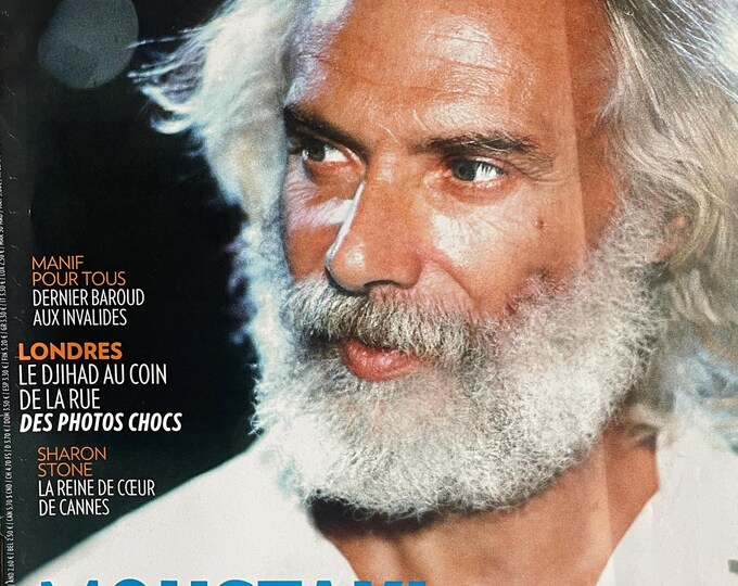 Pre-Owned For Collectors - unique collectors issue Paris Match 2013 Georges Moustaki