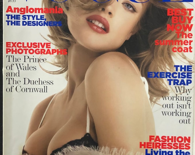Vogue magazine May 2006 - Cover Natalia Vodianova