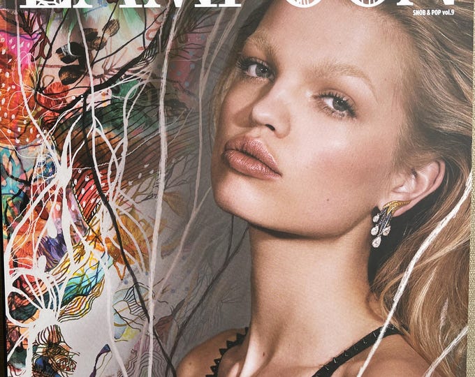 Pre-Owned the Fashionable magazine LAMPOON 2017 by Babylon - Snob & Pop vol.9 Italian - cover Daphne Groeneveld