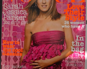 Pre-Owned Vogue magazine October 2003 - cover Sara Jessica Parker