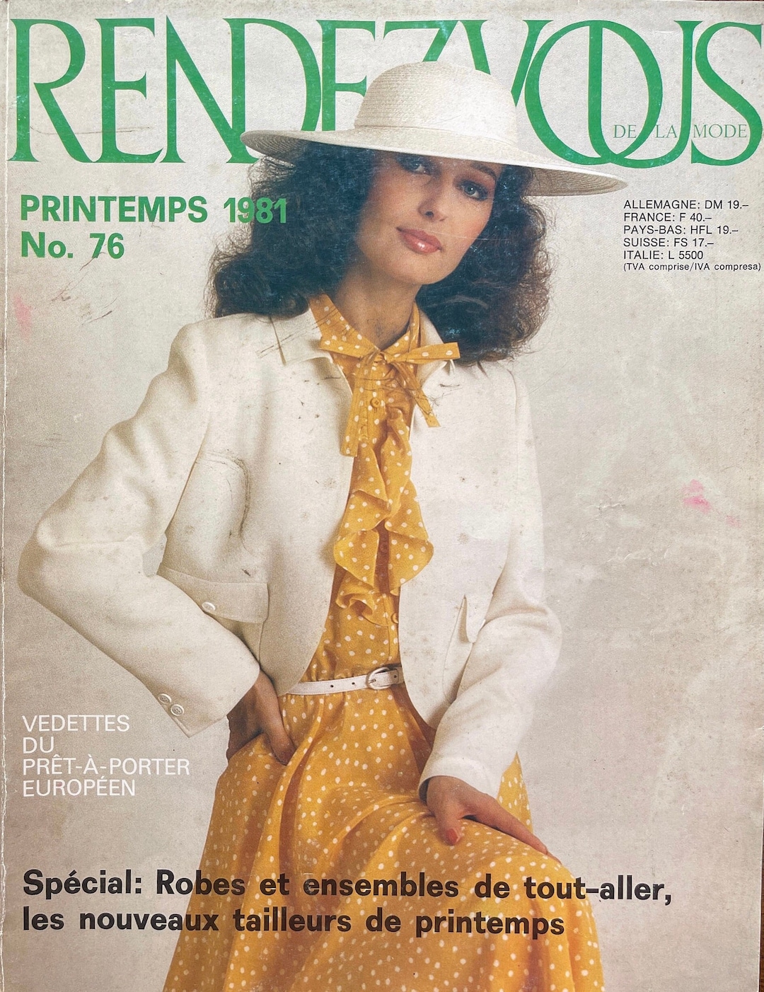For Women Who Read Fashion -vintage Fashion Magazine French RENDEZ