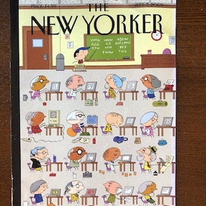 The cover's just the beginning - The New Yorker 2009 Iconic Journalism & Cartoons - Collectible Issue Gift for magazine lovers!