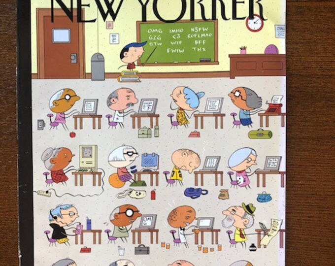 The cover's just the beginning - The New Yorker 2009 Iconic Journalism & Cartoons - Collectible Issue Gift for magazine lovers!