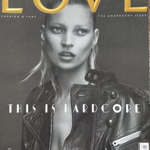 Pour les femmes qui lisent la mode - Magazine de mode rare et unique LOVE ISSUE 5 Kate Moss