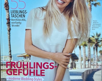 Pre-Owned Fashion collectible Instyle 2025 magazine German cover Pamela Anderson