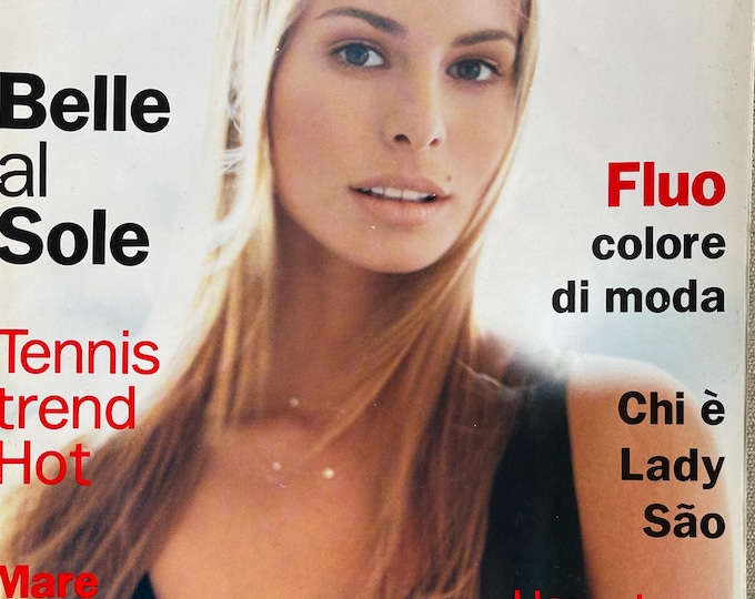 Vintage fashion Magazine Vogue Italia 1994 haute couture shows - Iconic style & Cover Photography Fashion Models Collectible Issue!