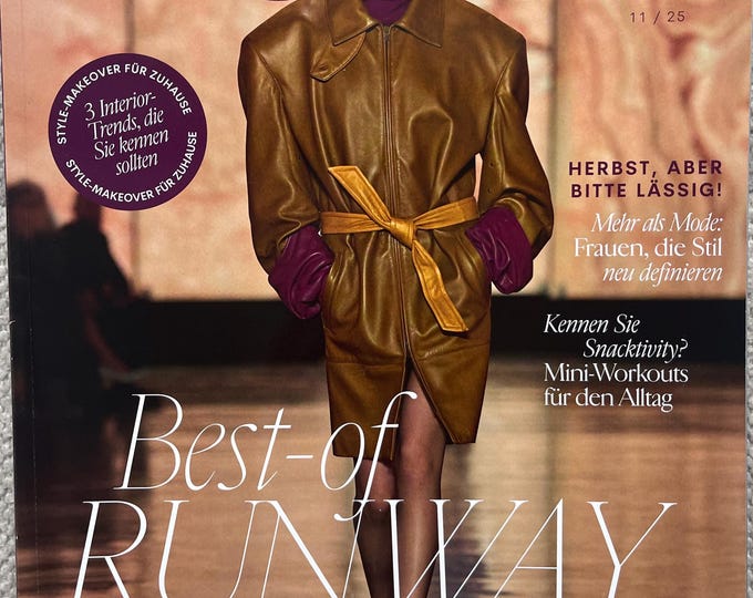 Fashion Magazine Woman German edition -Iconic style & Photography Collectible fashion Culture!