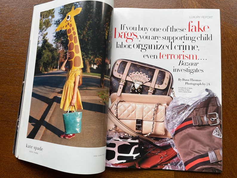 Begagnad vintagemodetidning Harper's Bazaar-omslag Scarlett Johansson! bild 9