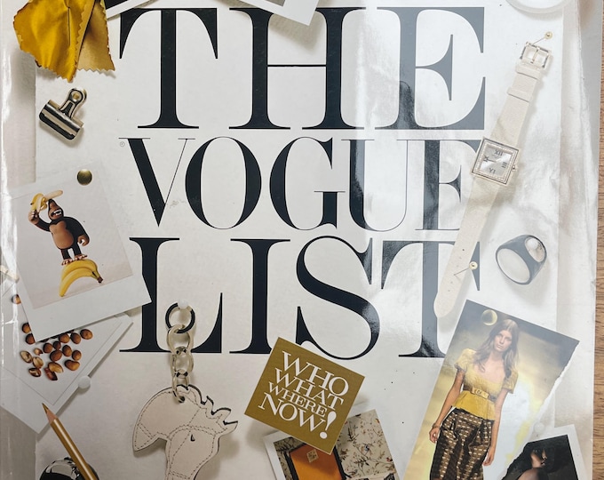 Pre-Owned magazine Vogue supplement 2005 - in association with MOTOROLA