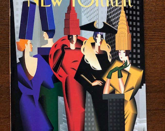 The cover's just the beginning - The New Yorker 1999 Iconic Journalism & Cartoons - Collectible Issue Gift for magazine lovers!