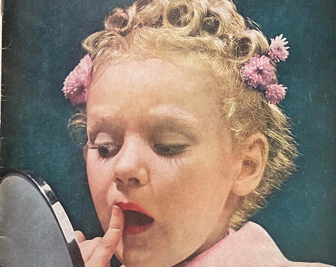 Pre-Owned Collectible - Vintage rare magazine COLLIER'S 1951-Vintage Print -Iconic stories, Phorhography Collectible Retro issue