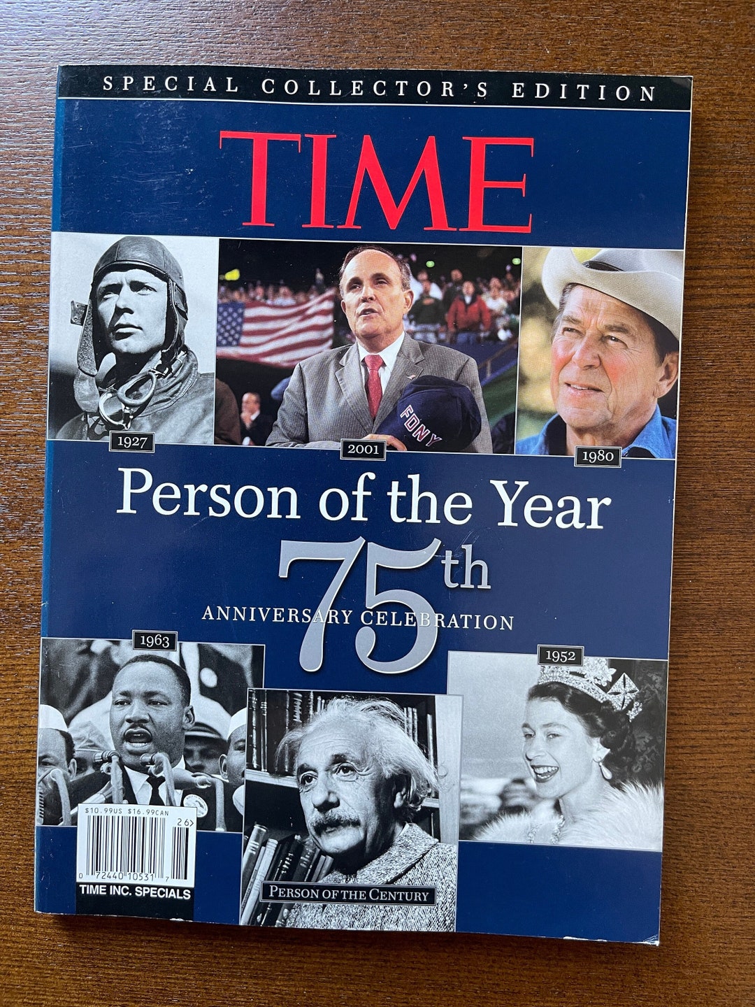 TIME Magazine 75th Anniversary Edition - Etsy