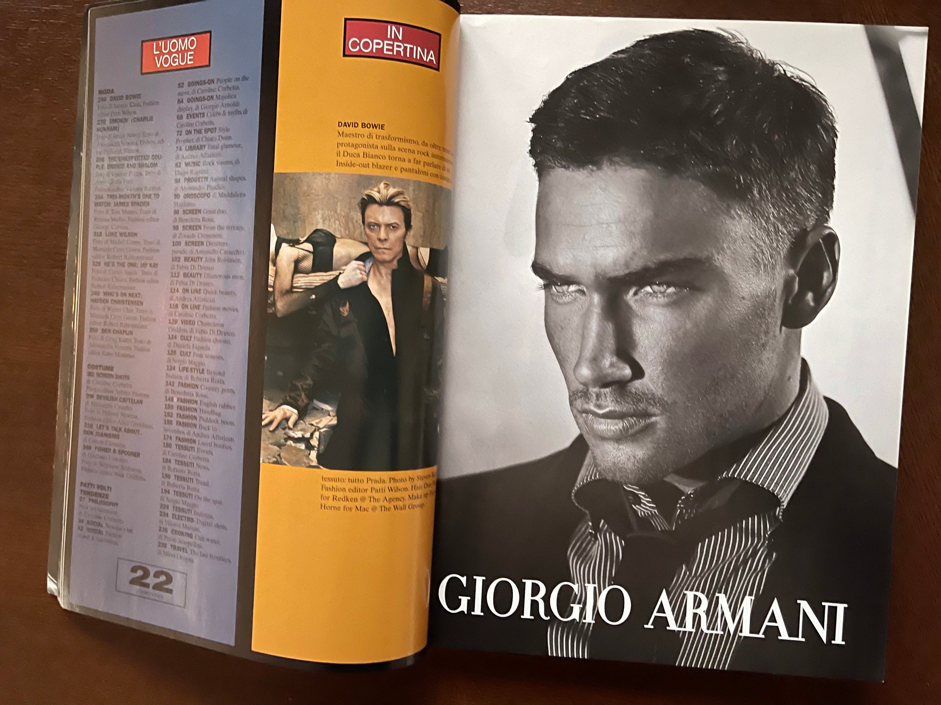 L'UOMO Vogue 2003 - Etsy